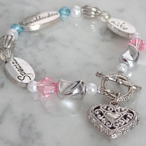 Expressively yours Bracelet Granddaughter, 8" - Picture 5 of 6